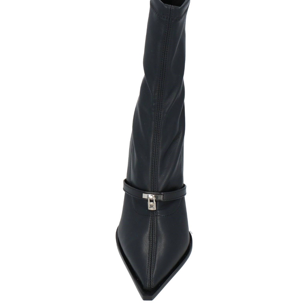 John Richmond Black Heeled Boots